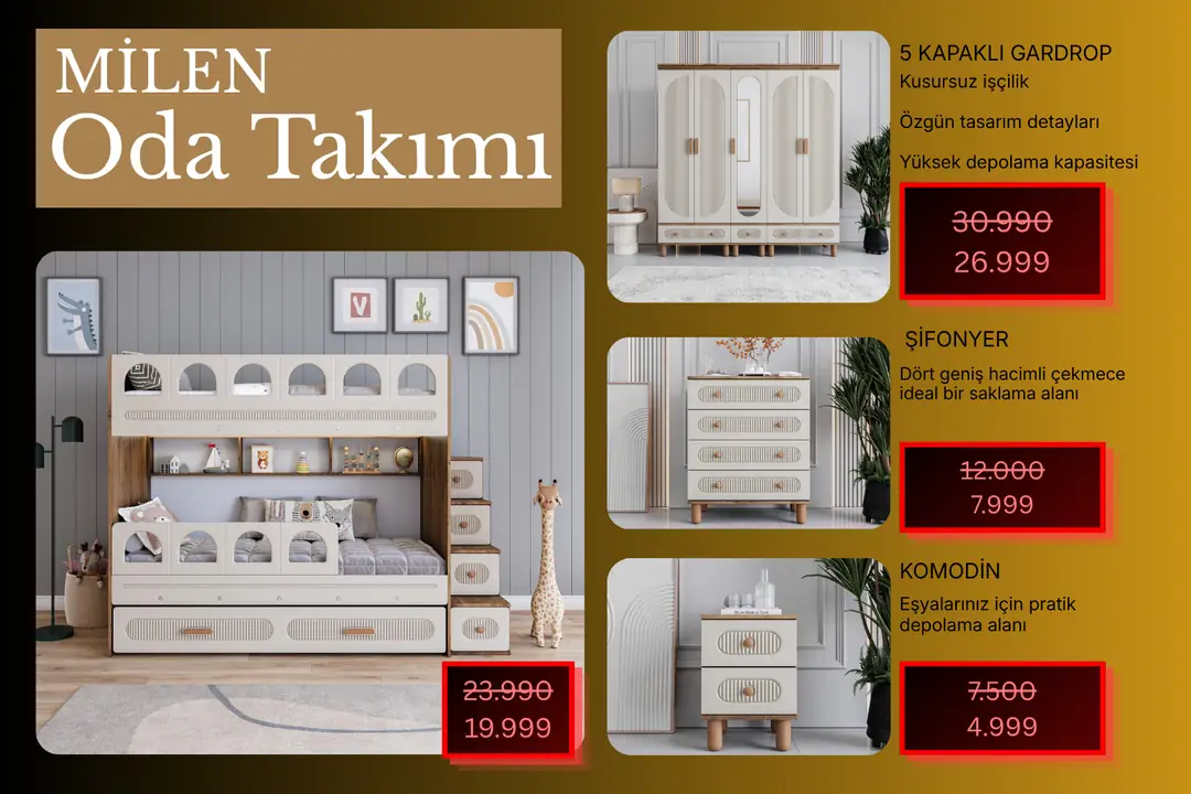 Ürün görseli: Milen Takım